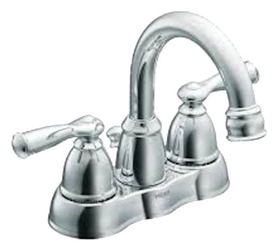 BANBURY 4 CC 2-LEVER HDLE LAV, Nickel