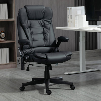 Fauteuil de massage chauffant à haut dossier, fauteuil chauffant