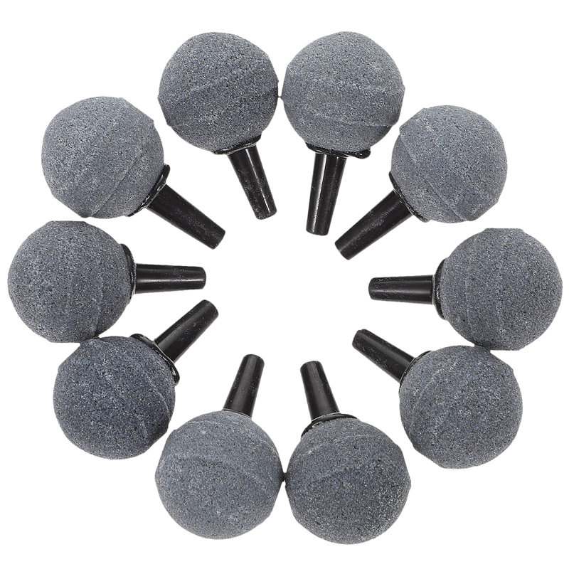 10 Packs Ball Shape Air Stone Mineral Bubble Diffuser Airstones Diffuser
