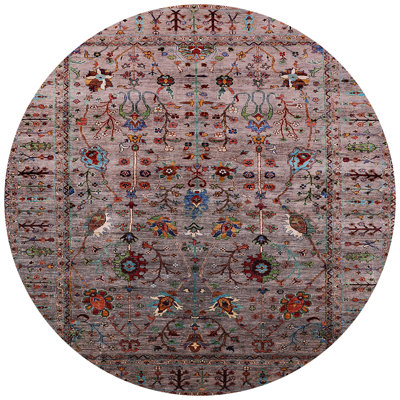 Tapis oriental gris