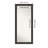 Attic Aged Non-Beveled Wood Framed Full-Length Floor Leaner Mirror-120950783