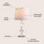 Lampe de table 26 po Parkchester