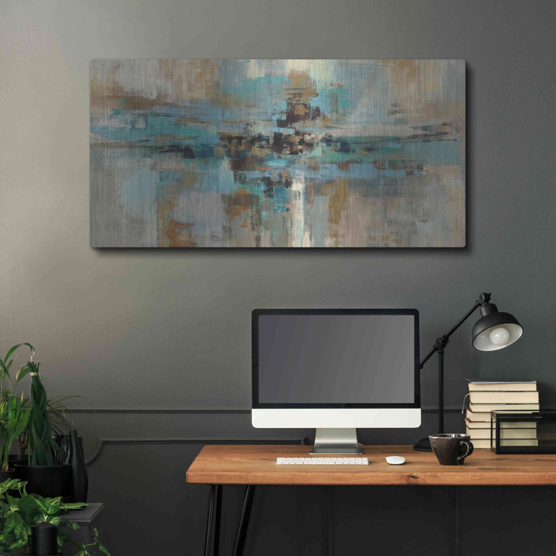 «Morning Fjord» par Silvia Vassileva, H 24 po x l 48 po