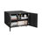 Metal Double-Door Printer Cabinet - 360° Lockable Casters, Crafted From Steel, Adjustable Shelves, Waterproof And Not Easy To Wear, Modern Design For Office, Home, Garage.