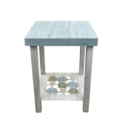 Alexandrew Solid Wood Top End Table