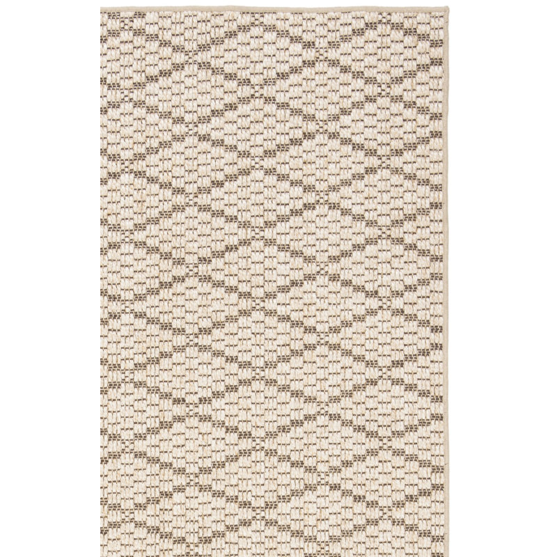 Aaltien Beach Jacquard Weave Sisal Geometric Rug, Rectangle 5' x 8'