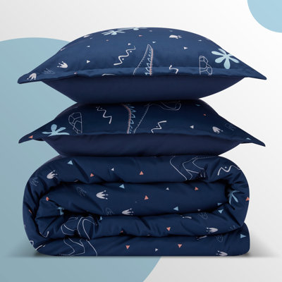 Ensemble de housse de couette réversible  Space Rocket