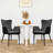 Javarion 15.75'' H Velvet Upholstered Metal Armchair