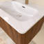 Meuble-lavabo simple 24 po avec plateau en céramique Kayline