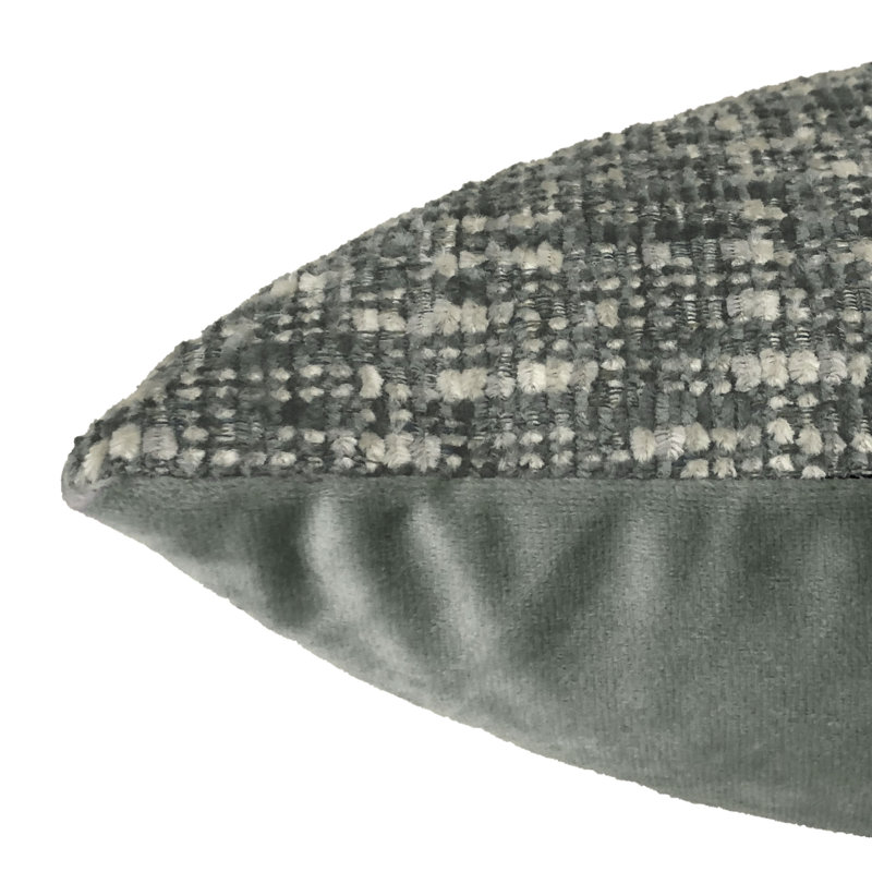 Jacobson Rectangular Pillow Cover & Insert, Gray, 18" x 30"