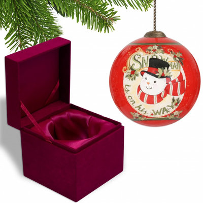 3'' Glass Ball Ornament