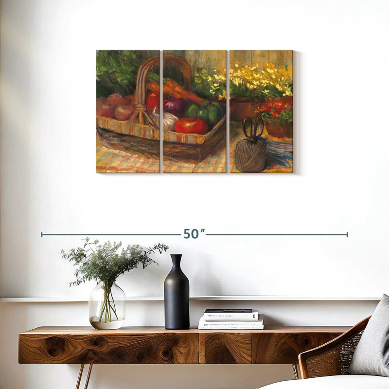 Yarlin Summer Produce, 20" H x 33" W