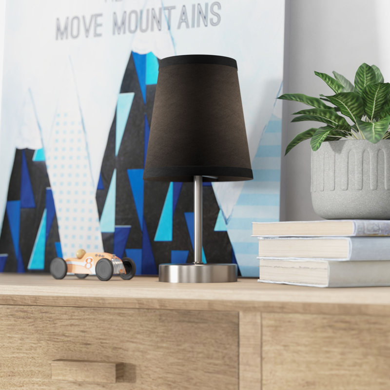 Ennis Metal Table Lamp Lamp, Black