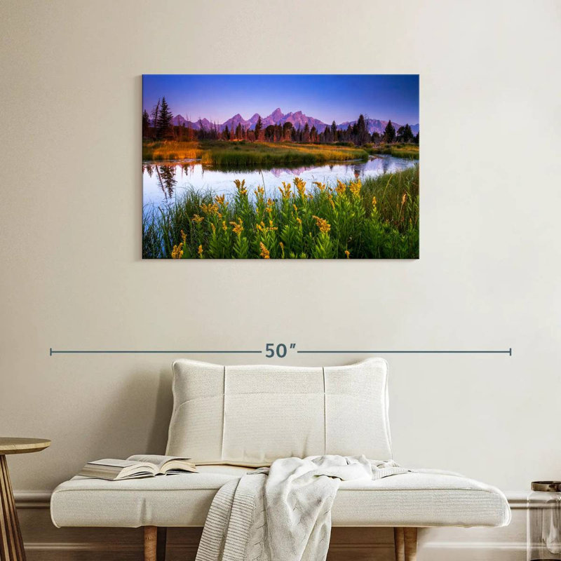 Alvord Vivid Schwabacher Landing Sunrise, H 24 po x l 36 po