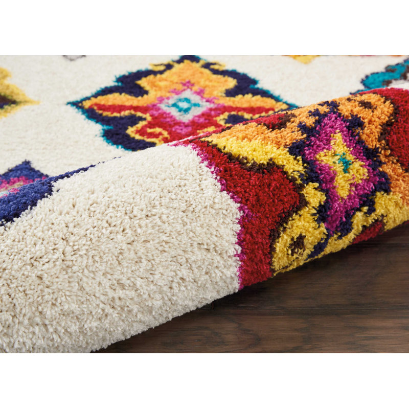 Raul Moroccan Polypropylene Rug, Rectangle 2'2" x 4'