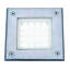 Chrome Integrated LED Glass Deck Light-127968121