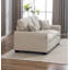 2 Seater Linen Blend Sofa Bed-1197170953