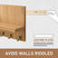 Porte-clés décoratif pour mur et courrier-1427449902