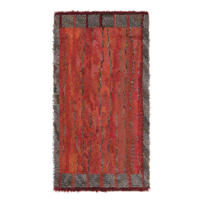 Vintage One-of-a-Kind 2'7x4'8 Hand Knotted Area Rug