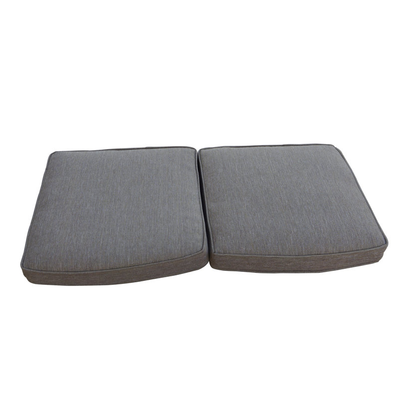 Frazee Outdoor Glider Bench with Cushions, Sesame
