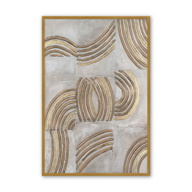 «Refined Catena I» par Michael Willett, reproduction d'art, Impression sur cadre ouvert sans papier mat, H 18 po x l 12 po