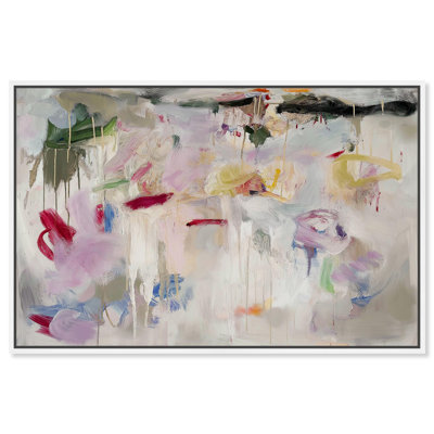 Lilac Haze Canvas Modern Abstracts by