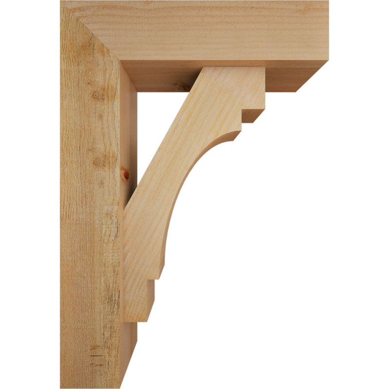 Support Merced Block avec support décalé, 26 x 18, Sapin Douglas de l 6 po (scié brut)