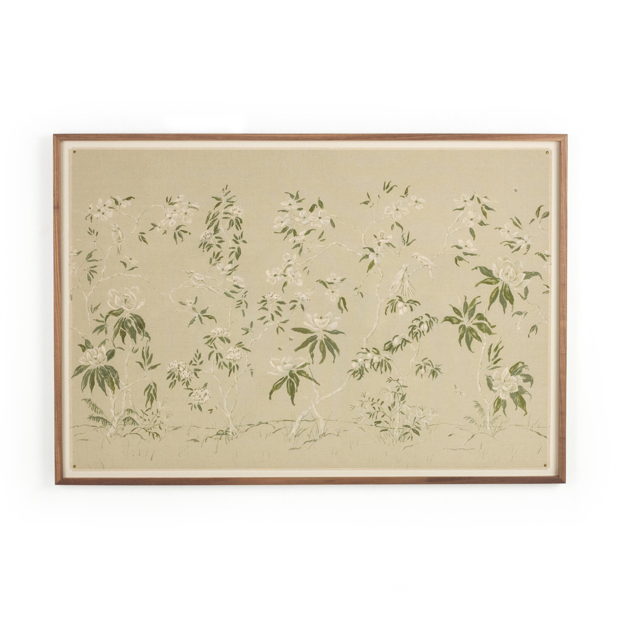 Nadine " Linen Nadine " by Laurel-Dawn Latshaw Painting Print, 27.5" H x 40" W