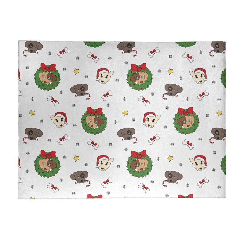 Tapis vert/rouge/gris zone fait main, Rectangle 8 pi x 10 pi
