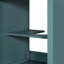 Meuble-lavabo de 20 pouces pour salle de bain compacte: lavabo en céramique, fonction de fermeture en douceur, tablette réglable en forme de U et meuble-lavabo élégant en alliage d'aluminium, charnières, tablettes, rangement efficace-1014920531