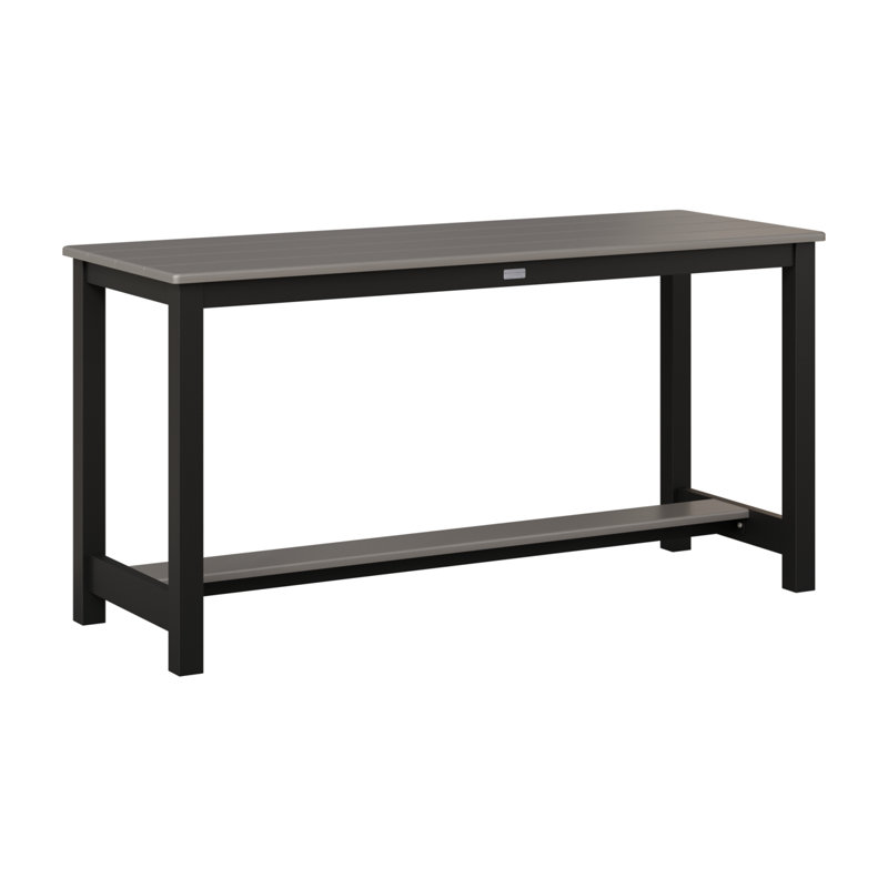 Table de salle à manger Berlin Gardens, Noir mat, Acier inoxydable martelé