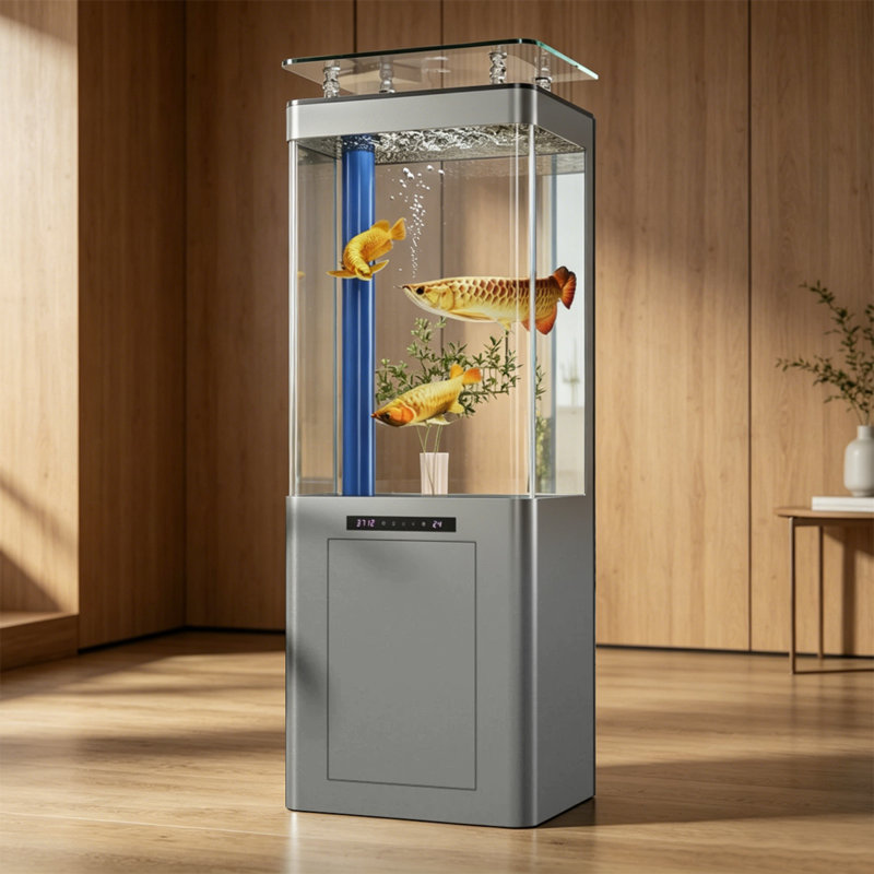 Aquarium 78-88 gallons, 19.69, Gris