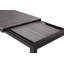 Marial Rectangular Metal Extendable Outdoor Dining Table , 205cm cm W 100cm cm D-1679450649