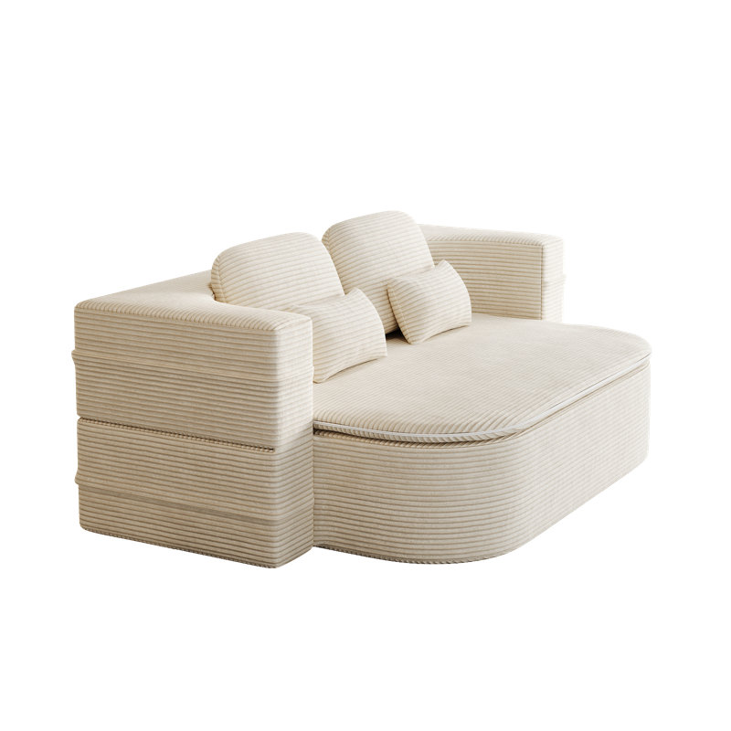 Canapé de plancher, Beige