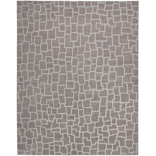 Tapis brun noué à la main Ritz