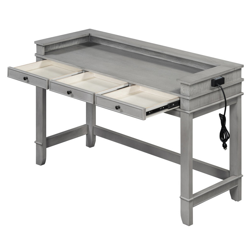 Modern Farmhouse Extendable Dining Table Set