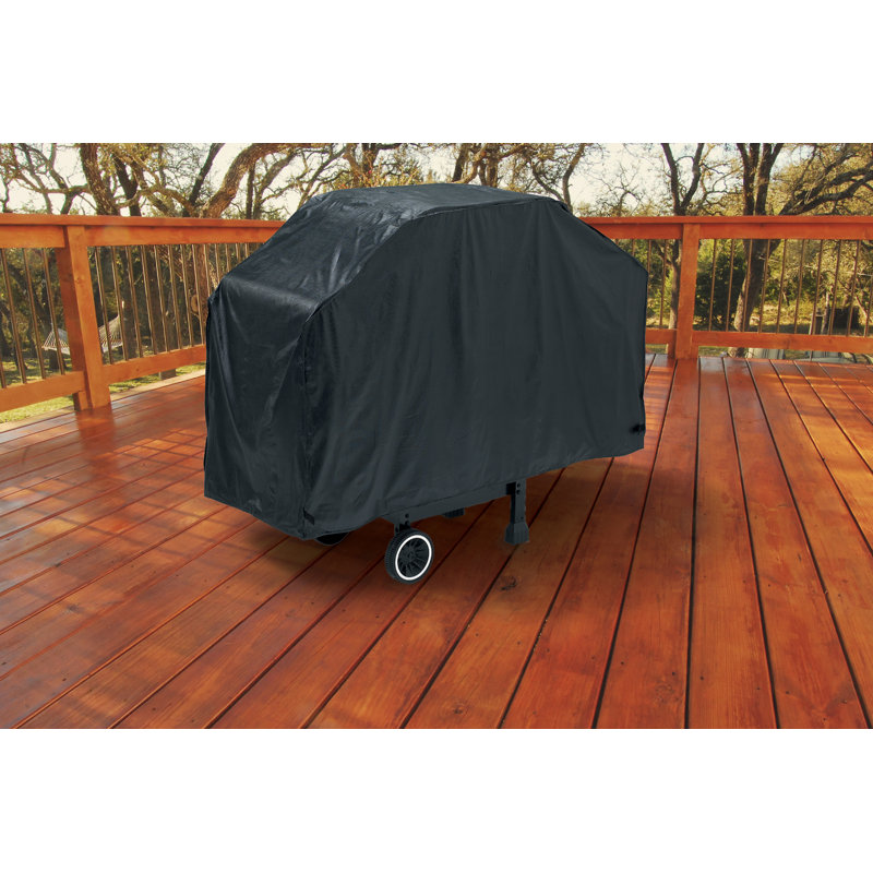 GrillPro Black Weather Resistant 56" Vinyl Grill Cover