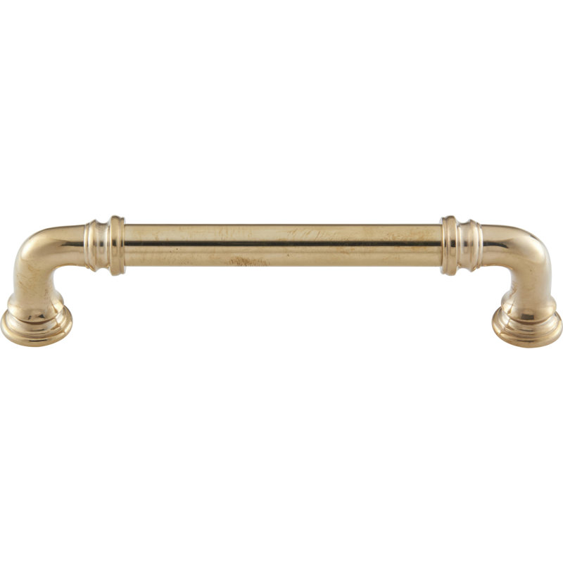 Ronan Pull, Unlacquered Brass, 5"