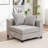 Bennett Upholstered Corner Chair For Modular Sofa-488633257