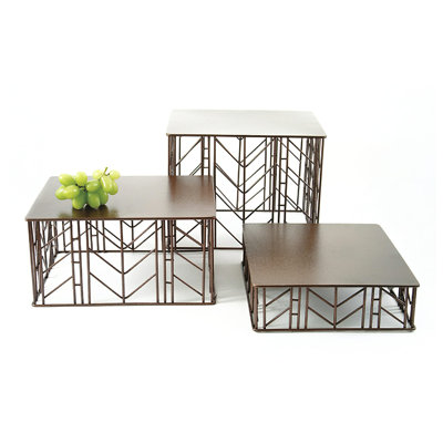 IRFLW-3000 – 10" X 12" Rectangular Prairie Riser Set, 3", 6", 9" Tall