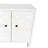 Accent Cabinet 4 Door Wooden, Sideboard Buffet Server Storage Whitewash. For Multiple Spaces Such As Living Room, Entryway, Hallway, Office, Kitchen And Dining. Adjustable Shelves. . Easy Assembly