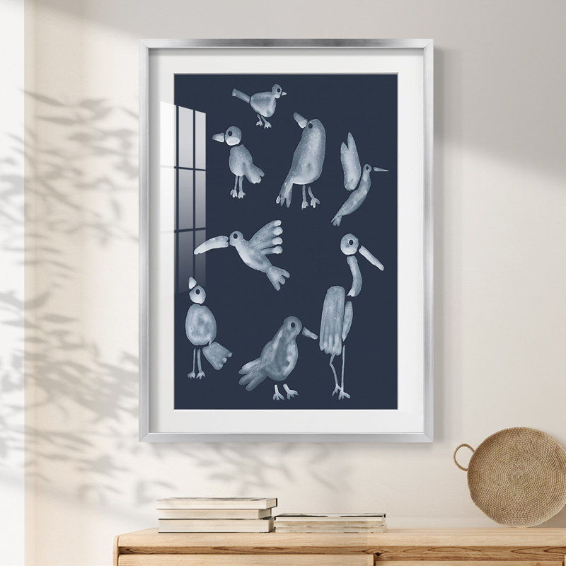Gossamer II -Gallery Wrapped Canvas, 28.5" H x 20.5" W, Silver