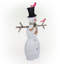 Décoration de Noël bonhomme de neige illuminée-2117286050