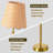 18.5 Inch Boho Touch Dimmable Table Lamp