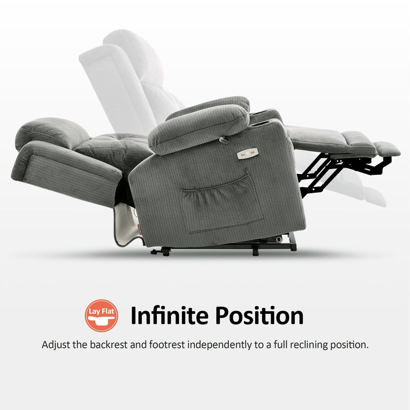 86.8cm Wide Lift Assist Standard Recliner