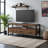 Celestina 60-inch TV Stand with a rustic brown reclaimed look, 58.89'' W X 15.34'' D X 21.57'' H-1126938943