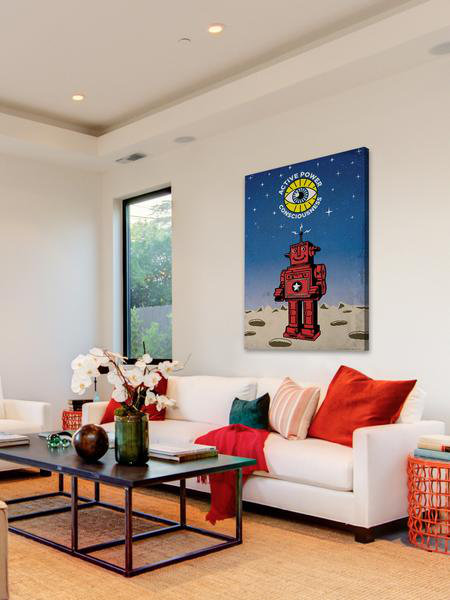 1 Piece Wrapped Canvas Wall Art, 45cm H x 30cm W