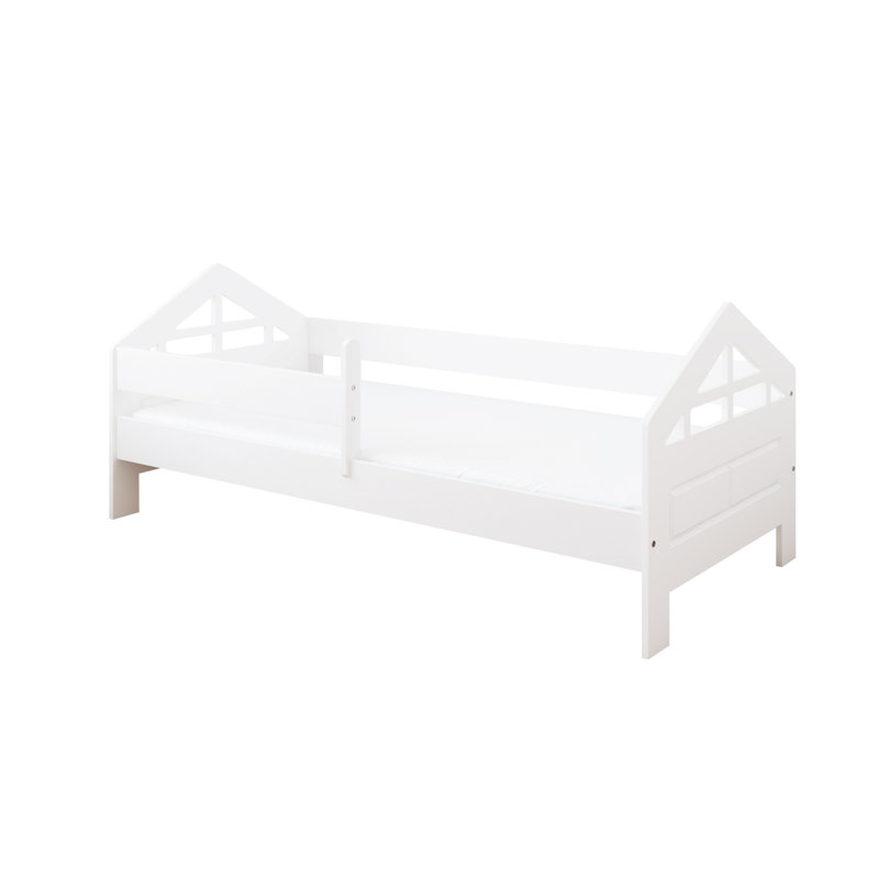 Leach Standard House Beds, White, European Toddler (80 x 180 cm)