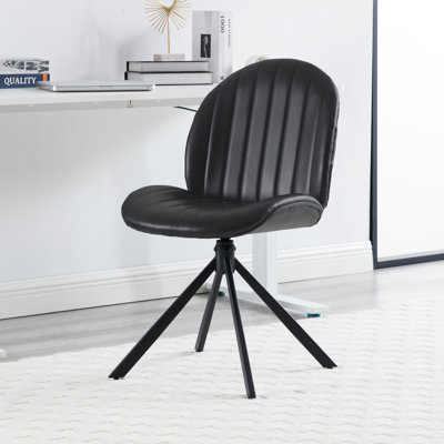 Upholstered Swivel Home Office Task Desk Chair