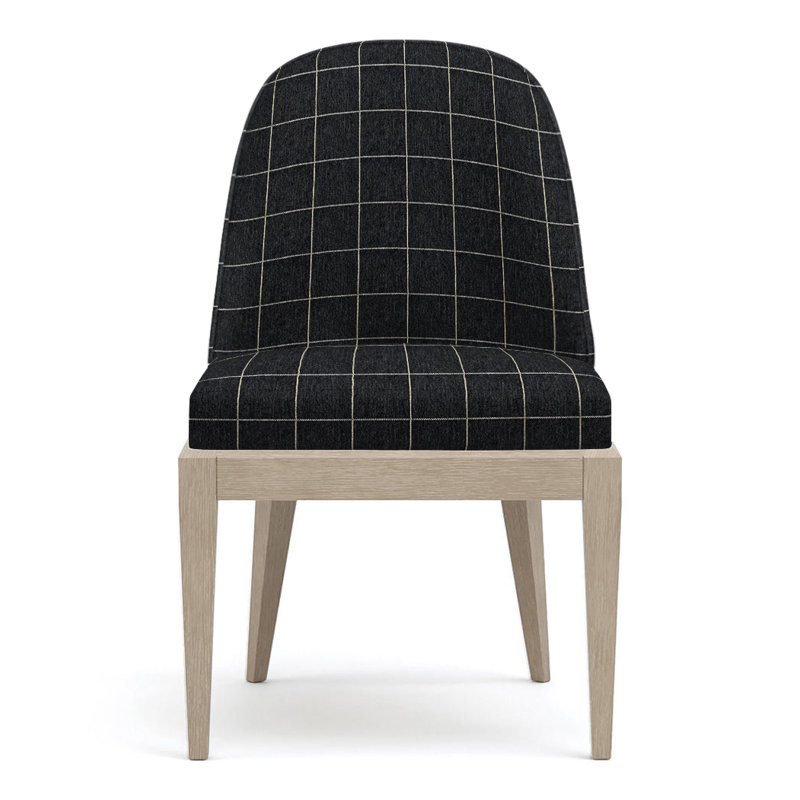 Maidstone Upholstered Dining Chair, Sandbank, Perigold Youngman Ebony
